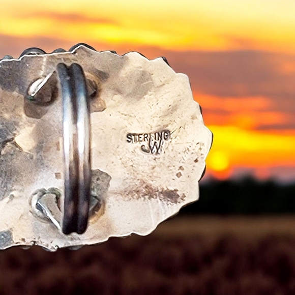 ✨️OOAK! JULIANA WILLIAMS RARE! Sterling Silver and Multi Semiprecious Stone Ring - Picture 10 of 16